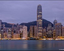 Hong Kong Skyline Early Morning
