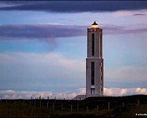 Knarraros Lighthouse Knarrarósviti Iceland at Sunset The Knarraros Lighthouse Knarrarósviti Iceland at Sunset