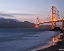 Foggy Golden Gate Bridge