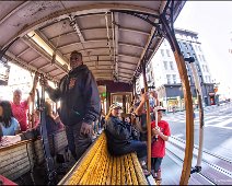 Inside Cable Car San Francisco