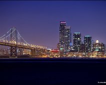 San Francisco Bay Bridge seen from Treasure Island