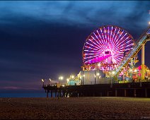 Santa Monica Pier Los Angeles Rollercoaster