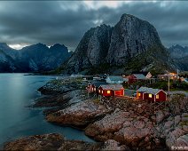 Hamnoy at dawn Hamnoy in Lofoten at dawn.