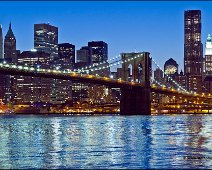 Brooklyn Bridge Blue Hour