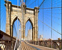 Brooklyn Bridge Fussgänger