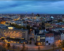 Hannover Nachtpanorama Skyline
