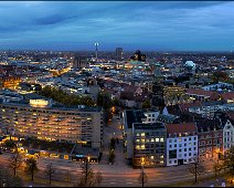 Hannover Nachtpanorama Skyline