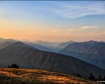 Olympic Mountains Sunrise