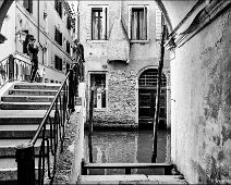 The casting Two men are making pictures of themselves in Venice.