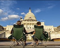 Capitol Washington DC Trump or Clinton Who Will Win