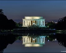 Lincoln Memorial And Reflecting Pool